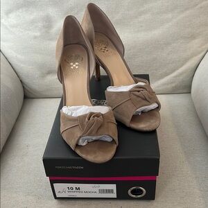 Vince Camuto, Whipped Mocha, Catiela, size 10